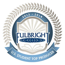 2013-2014 Fulbright U.S. Student Top Producer