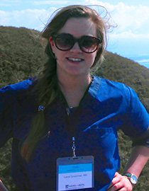 Lena Crossman, Nursing alumnus