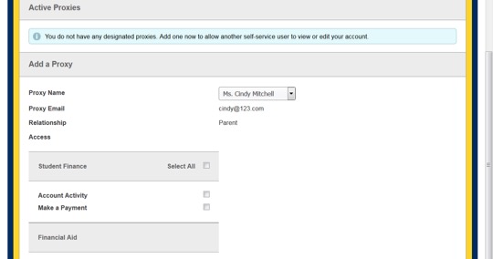 Proxy Instructions