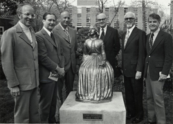 President Lloyd Ahlem 1976