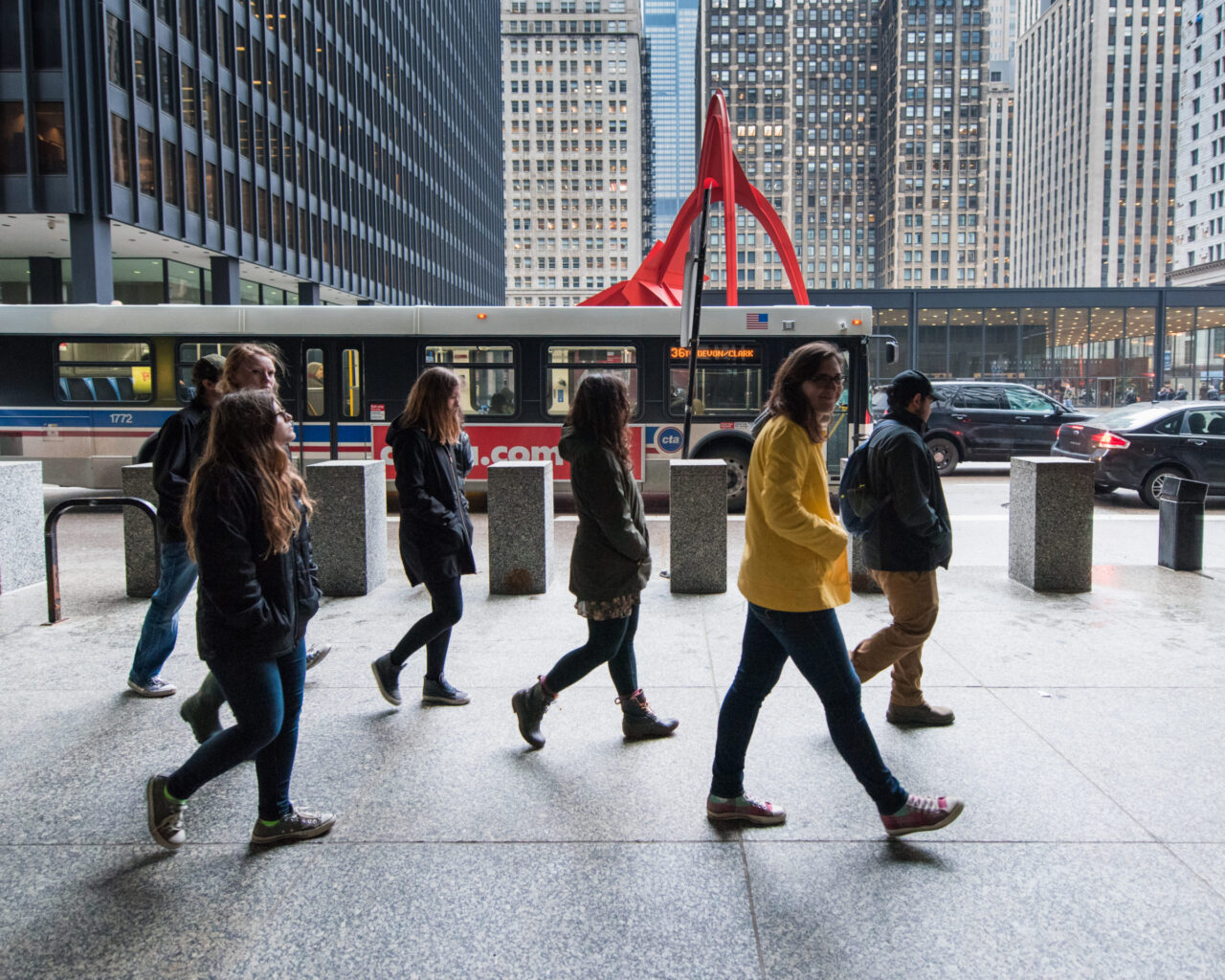 Catalyst students explore downtown Chicago