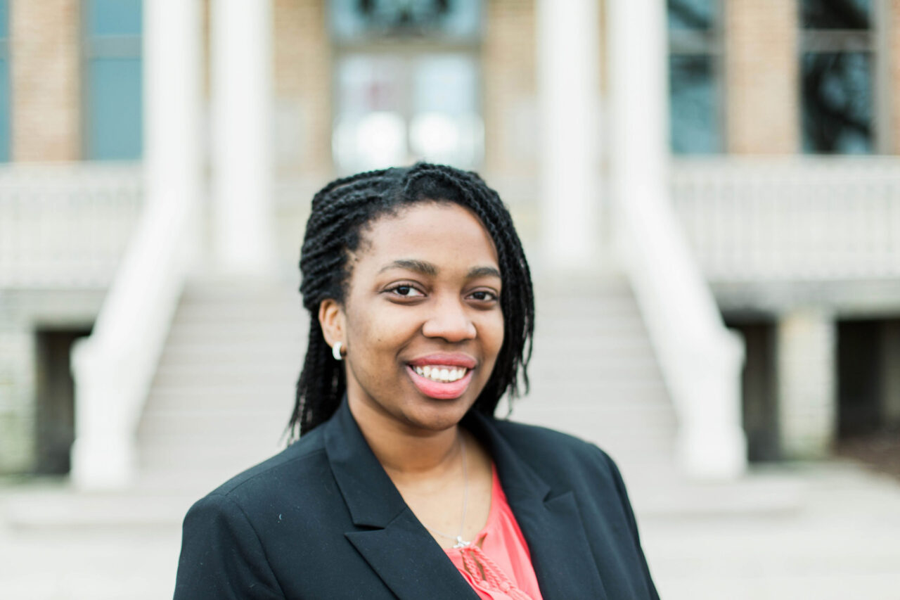 Constance Ervins, Masters student at North Park University