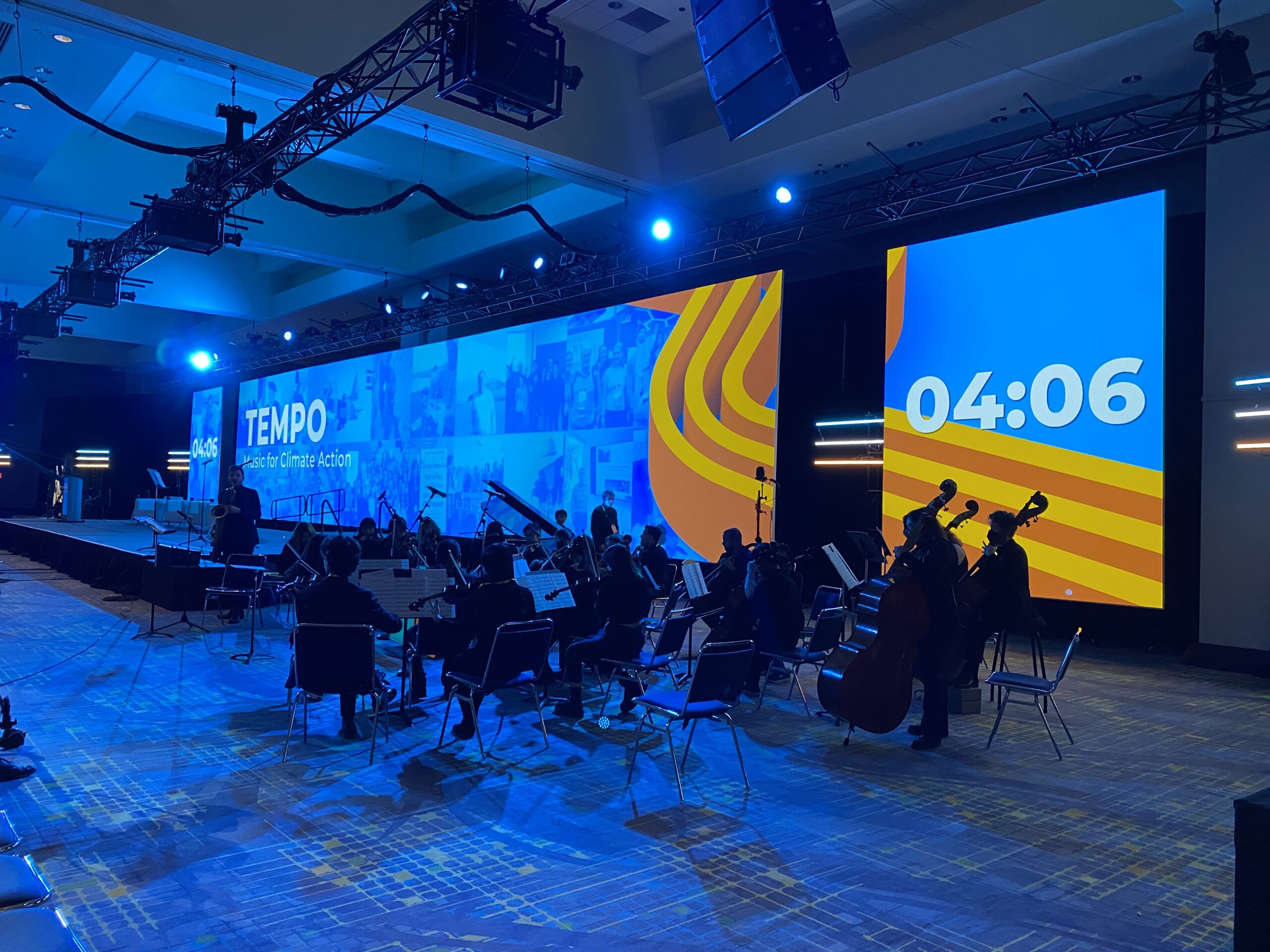NPU Orchestra performs at American Geophysical Union Chicago Conference 2022.