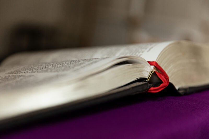open bible